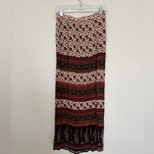 EARTHBOUND Floral Maxi Skirt